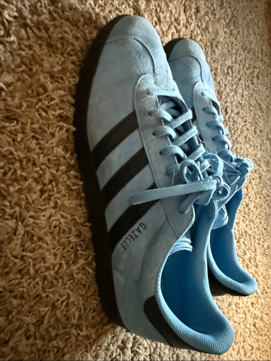 adidas Other - adidas Gazelle Men’s Light Blue and Black Sneakers
